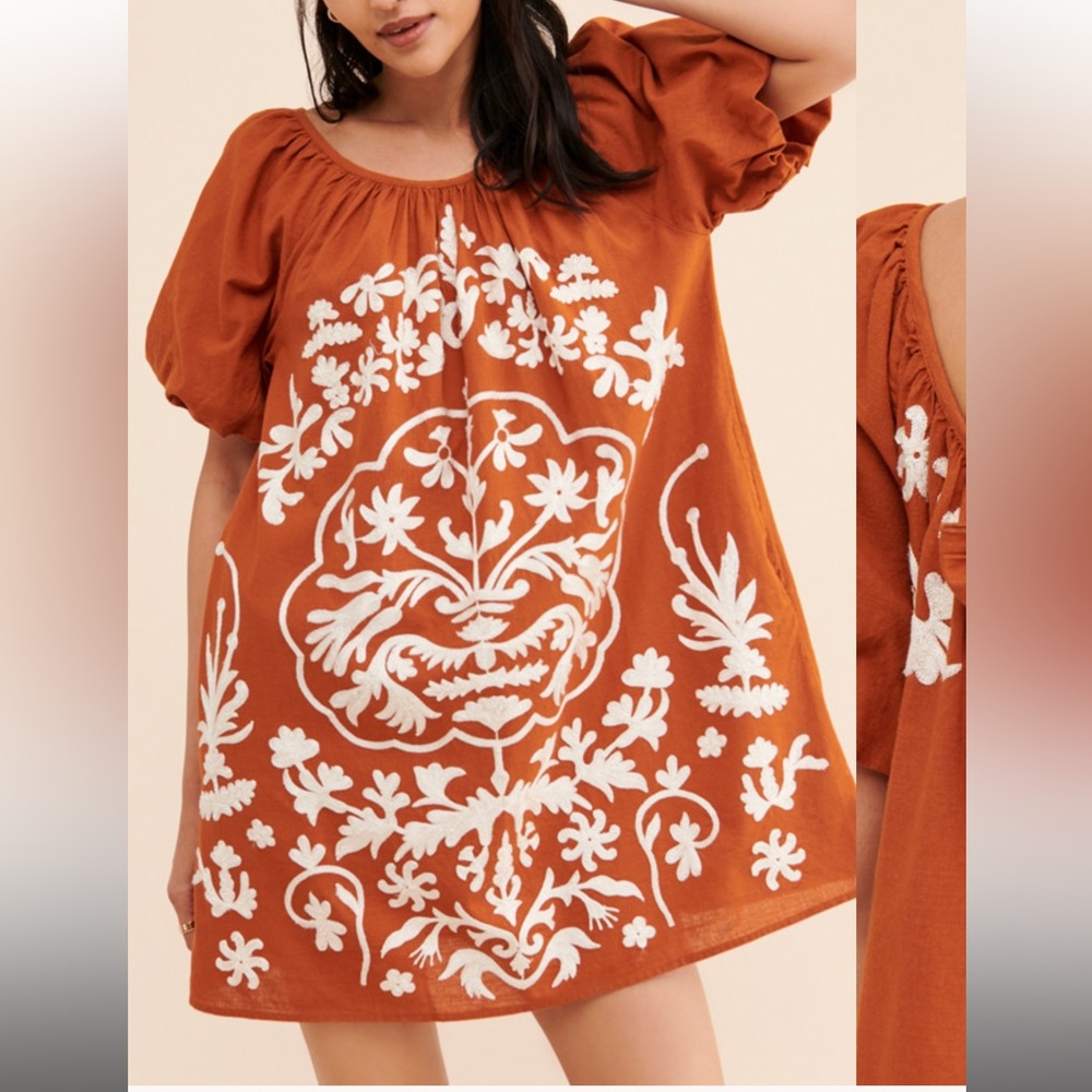 Free People Fiona embroidered dress - Picture 4 of 7